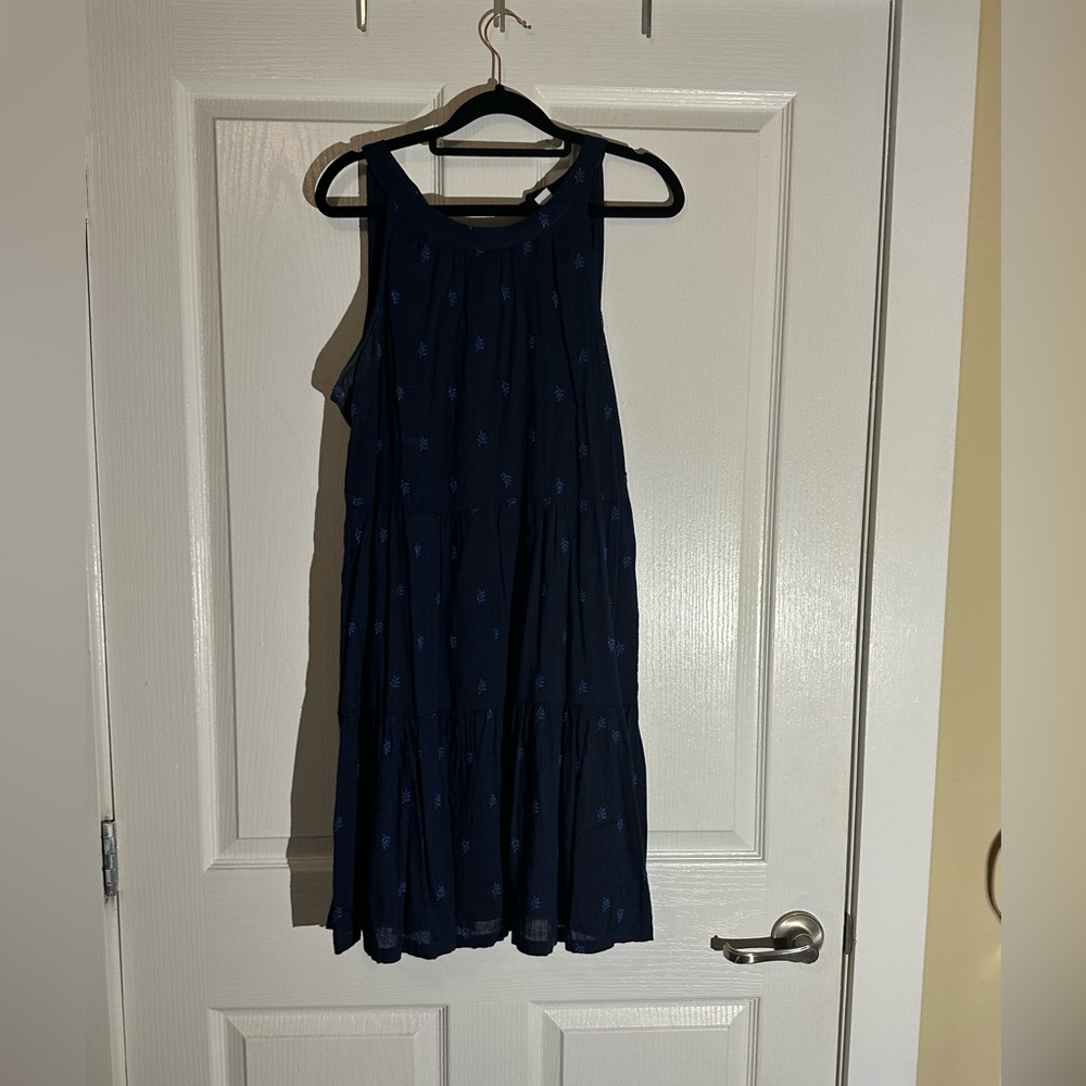 Floral halter dress